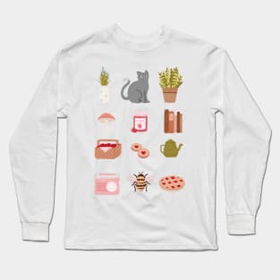 Cottagecore Items Long Sleeve T-Shirt